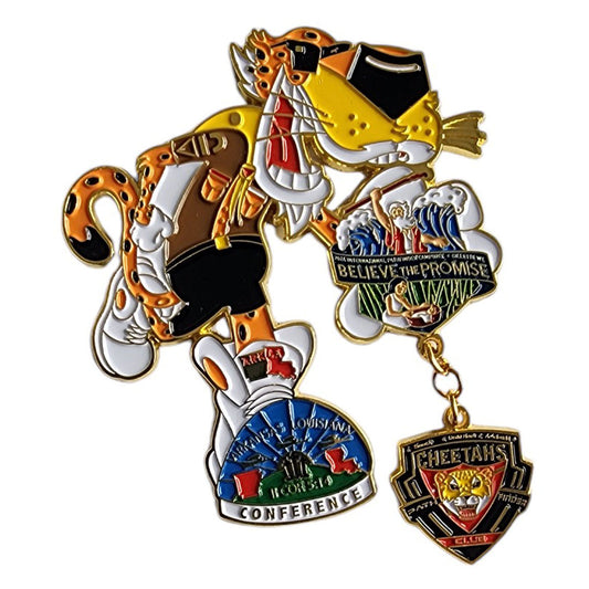 South Little Rock Cheetahs 2024 Believe the Promise pin